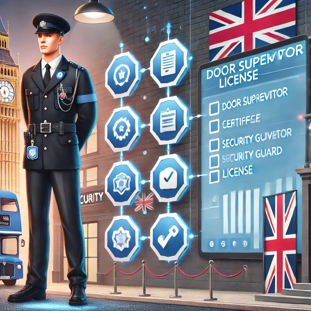 Get licensed with door supervisor training and security guard courses