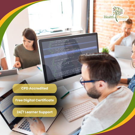 coding and web development promo image