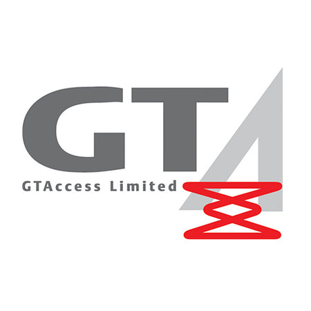 Logo of GT Access Limited with a red and gray design on a white background