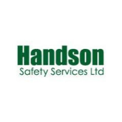 Handson Safety Services Ltd logo on a white background