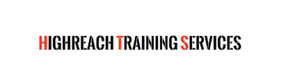Logo of Highreach Training Services with a white background