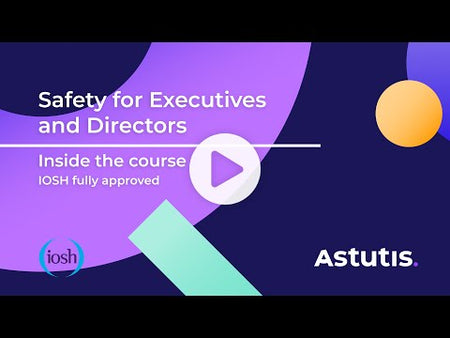 IOSH Safety for Executives and Directors online course introduction