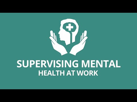 Supervising Mental Health at Work online course introduction