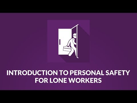 Introduction to Personal Safety for Lone Workers online course introduction