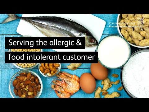 CIEH Serving the Allergic and Food Intolerant Customer online course introduction