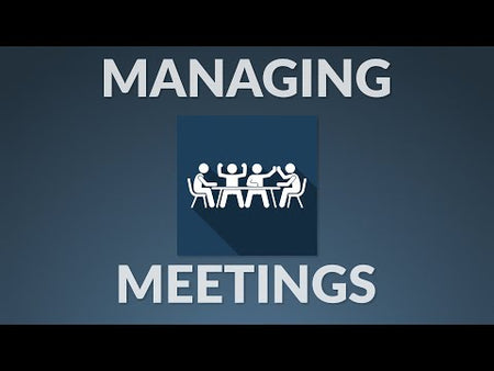 Managing Meetings online course introduction