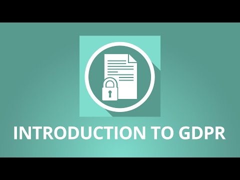 Introducing GDPR online course introduction